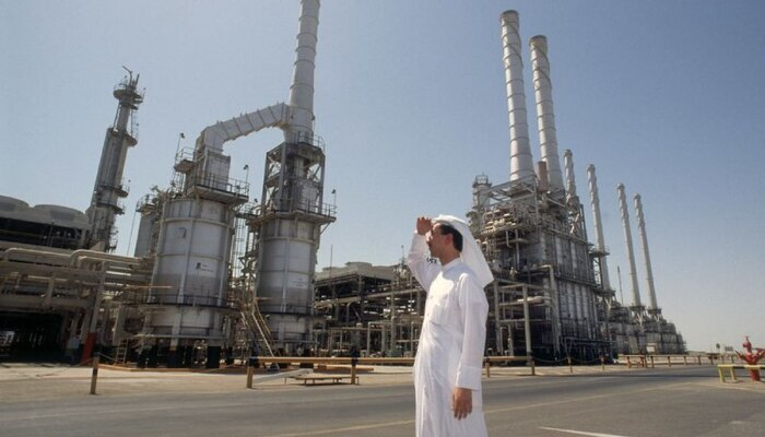 Planta petrolera en Arabia Saudí